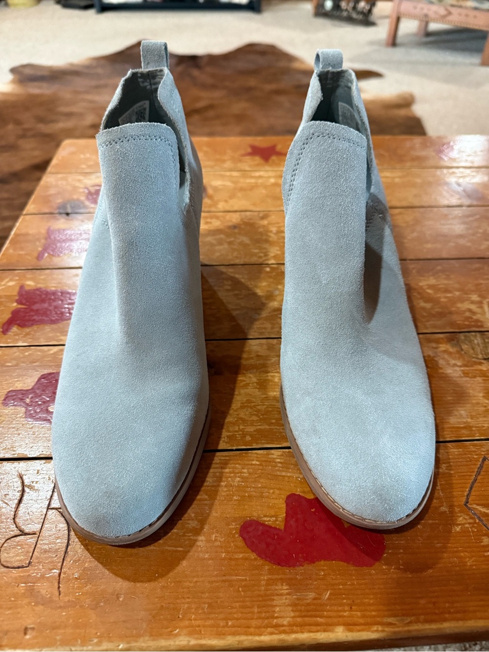Toms Kallie Wedge Booties 12